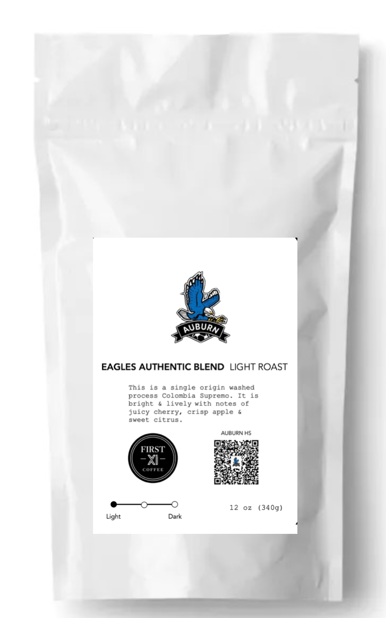 Eagles Authentic Blend Light Roast Auburn HS Soccer