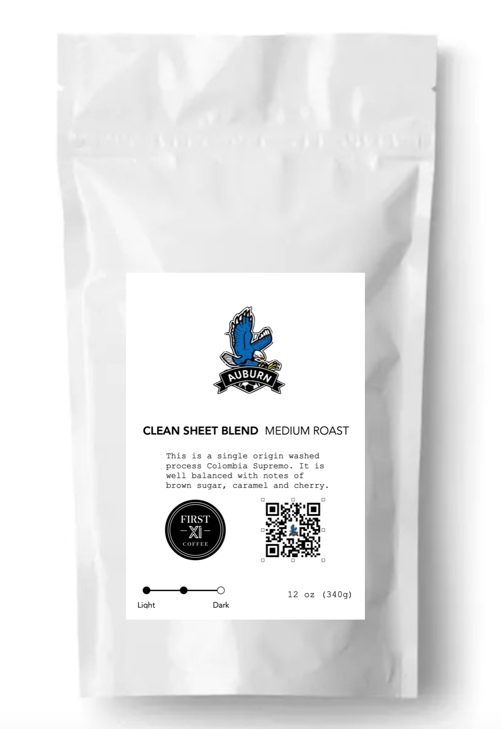 Clean Sheet Blend Medium Roast Auburn HS Soccer