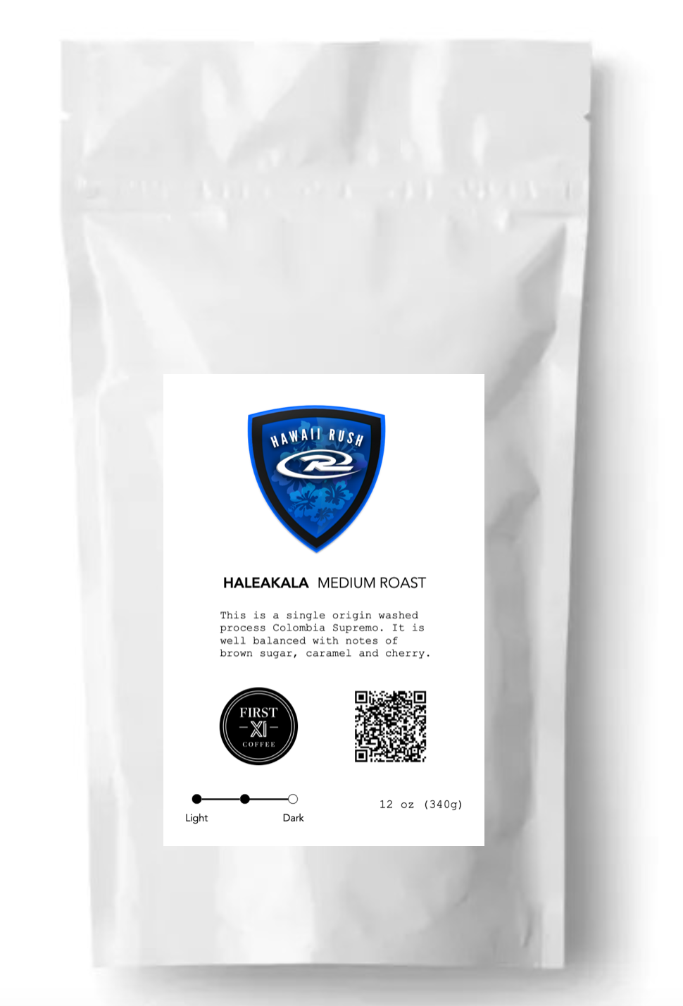 Haleakala Medium Roast Hawaii Rush Soccer Club