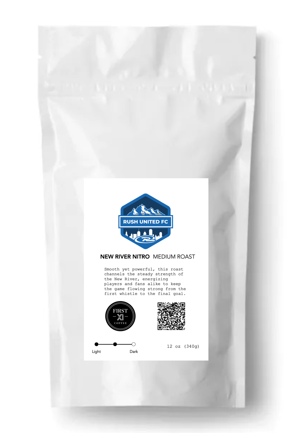 New River Nitro Medium Roast Rush United FC