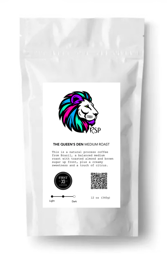 The Queen's Den MEDIUM ROAST Royalty Sports Performance