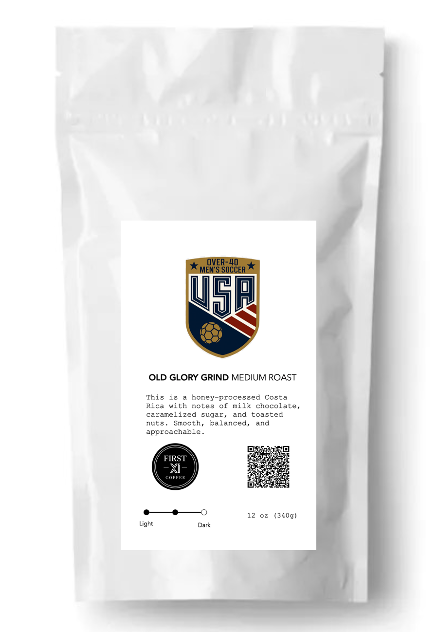 Old Glory Grind Medium Roast -  US Men's Over 40 National Team